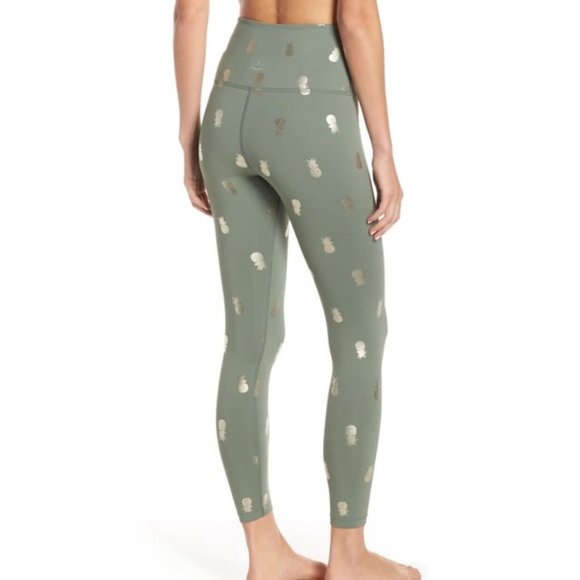 BEYOND YOGA Pineapple High Waist 7/8 Legging EE50 - Picture 4 of 8